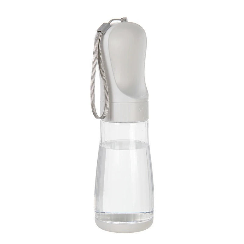 Portable Pet Water Bottle With Food Container