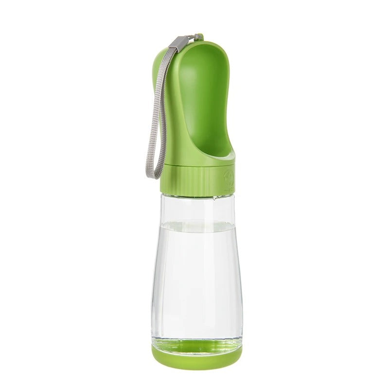Portable Pet Water Bottle With Food Container