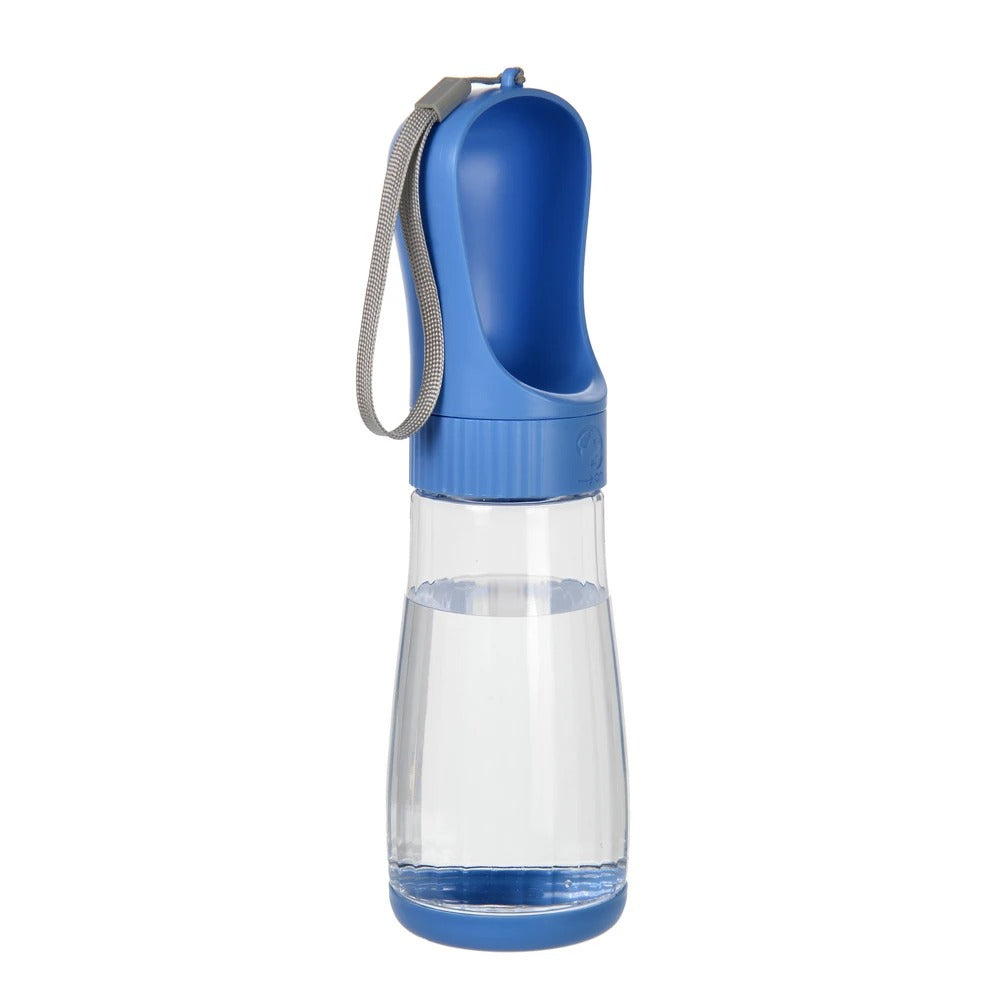 Portable Pet Water Bottle With Food Container