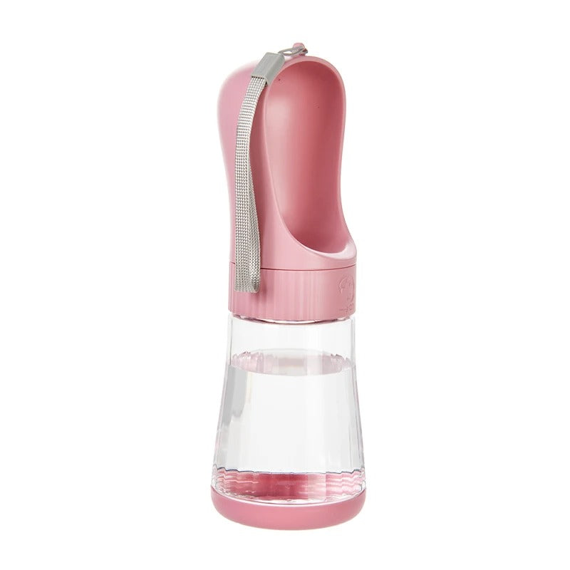 Portable Pet Water Bottle With Food Container