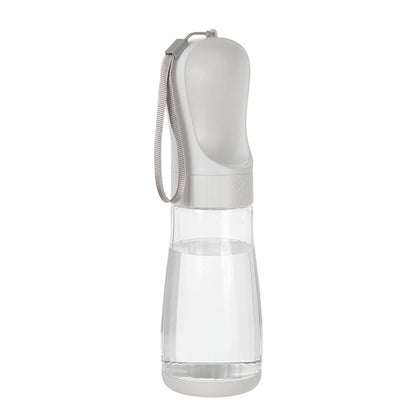 Portable Pet Water Bottle With Food Container