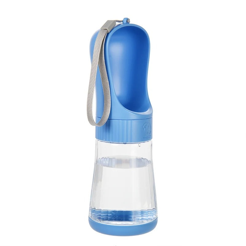 Portable Pet Water Bottle With Food Container