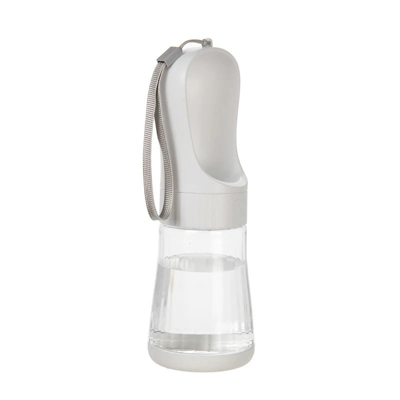 Portable Pet Water Bottle With Food Container